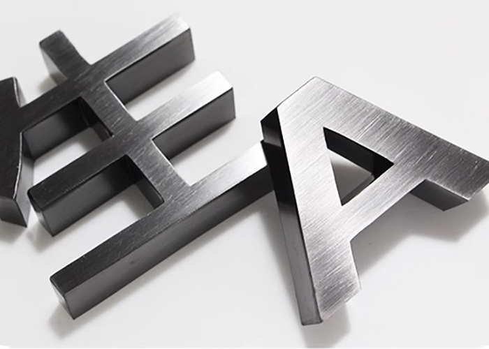 实心字